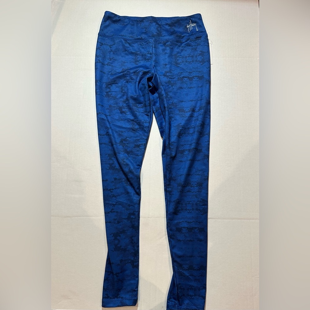 NEW Guy Harvey Blue Snake Print Leggings